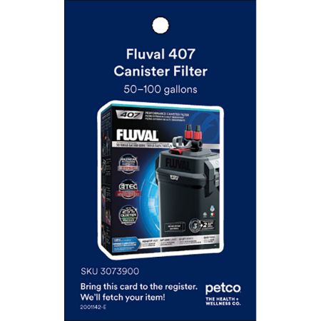 Picture of OCT-24 AQ FILTER 3X5 PROXY CARD-FLUVAL 407 FLTR