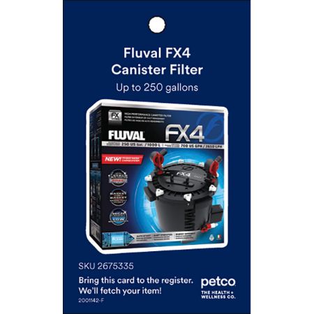 Picture of OCT-24 AQ FILTER 3X5 PROXY CARD-FLUVAL FX4 FLTR