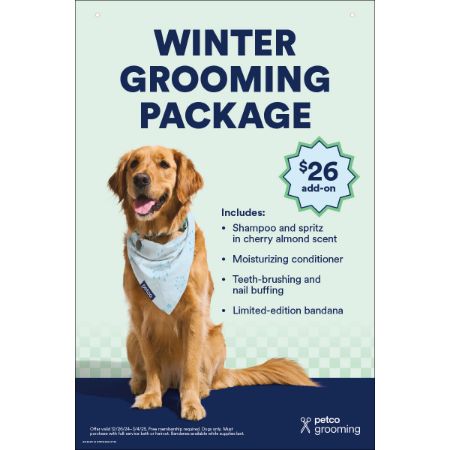 Picture of JAN-25 GROOMING PRIORITY Window Poster