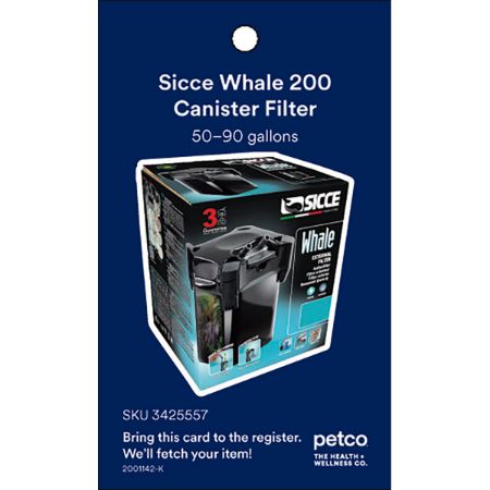 Picture of AQ Filter-25  SICCE WHALE 200