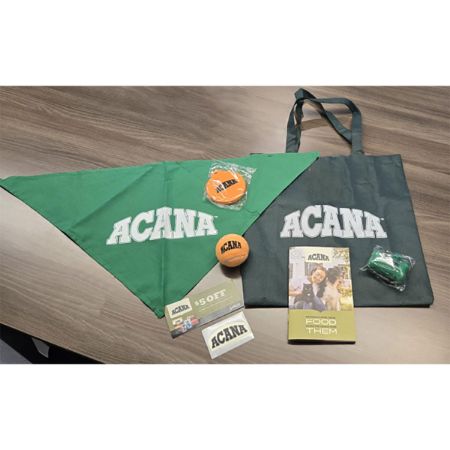 Picture of MAY-25 ACANA FABRIC BAG w/ PROMOTIONAL ITEMS
