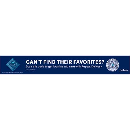 Picture of MAY-25 SHELF TALKER - BLUE	DOG