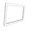 Picture of CLEAR PLASTIC FRAME 11x7