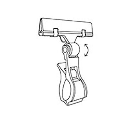 Picture of SPRING CLIP-ON 2-WAY SIGN RATCHETING HOLDER