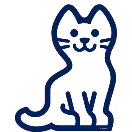 Picture of Mews-25 CATCH MEW CHARACTER Cat Cutout
