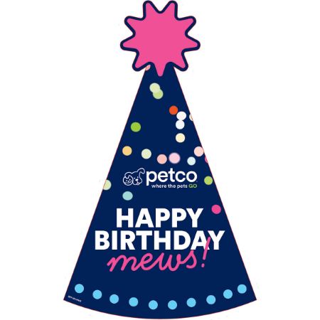 Picture of Mews-25 PHOTO PROP A Birthday Cut out Hat