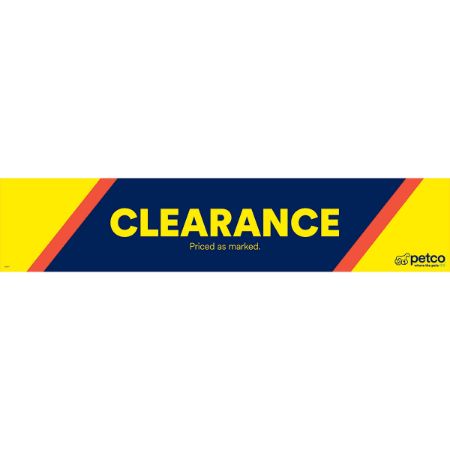 Picture of NOV-25 CLEARANCE 48x10" PANEL SIGN