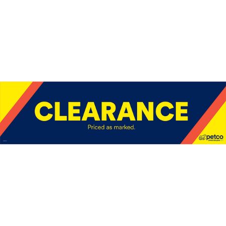 Picture of NOV-25 CLEARANCE 36x10" PANEL SIGN