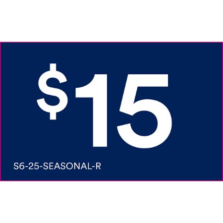 Picture of NOV-25 SEASONAL WALL PRICE LABELS - $15 (40pk)