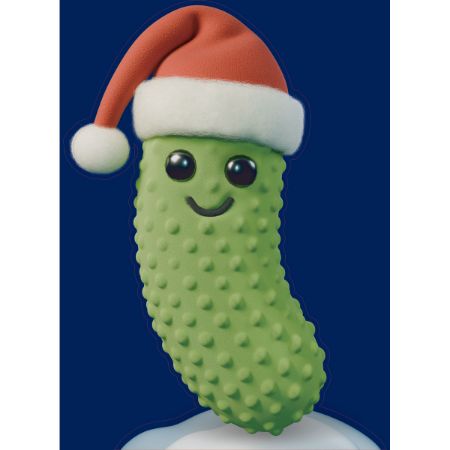 Picture of DEC-25 Pickle Standee (order S-18213W 60" easel back if need)