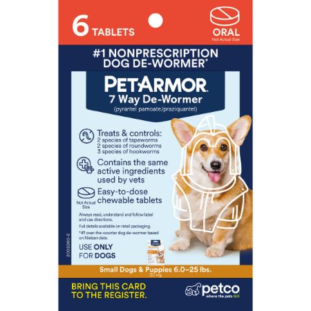 Picture of FEB-26-PB DG PEST 4X6 PROXY CARD-DEWORMER-PET ARMOR 7 SM