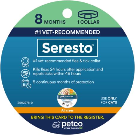 Picture of FEB-26-PB CT PEST 3X5 PROXY CARD-PREVENT-SERESTO COLLAR