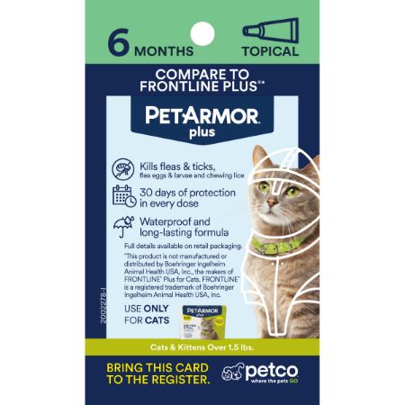 Picture of FEB-26-PB CT PEST 3X5 PROXY CARD-PREVENT-Pet Armor Plus 6M