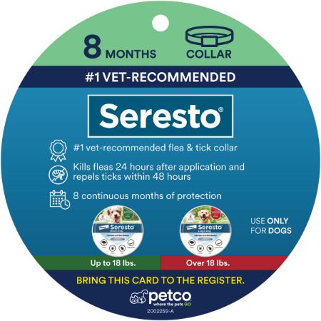 Picture of FEB-26-PB DG PEST 5x5 PROXY CARD-COLLAR-SERESTO 8M