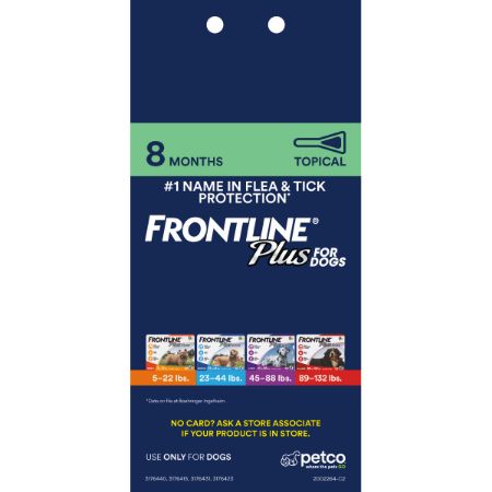 Picture of FEB-26-PB DG PEST 4X6 PROXY CARD-TOPICAL-FRONTLINE PLUS 8M-BACKER