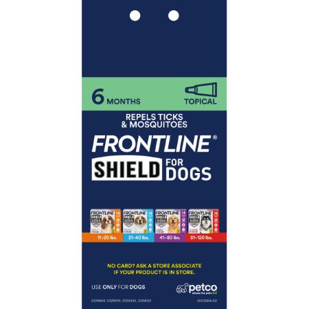 Picture of FEB-26-PB DG PEST 4X6 PROXY CARD-TOPICAL-FRONTLINE SHIELD 6M-BACKER