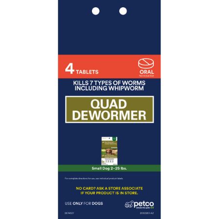 Picture of FEB-26-PB DG PEST 4X6 PROXY CARD-DEWORMER-ELANCO QUAD SM-BACKER