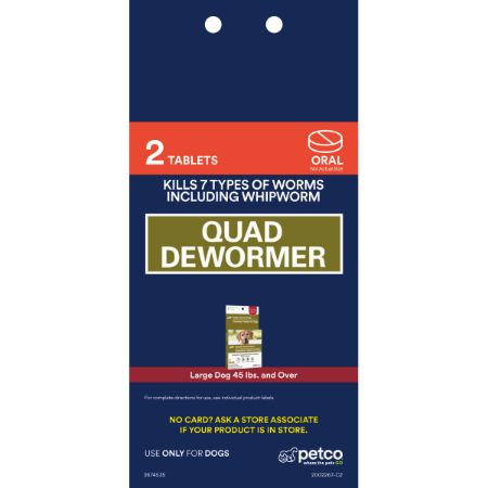 Picture of FEB-26-PB DG PEST 4X6 PROXY CARD-DEWORMER-ELANCO QUAD LRG-BACKER