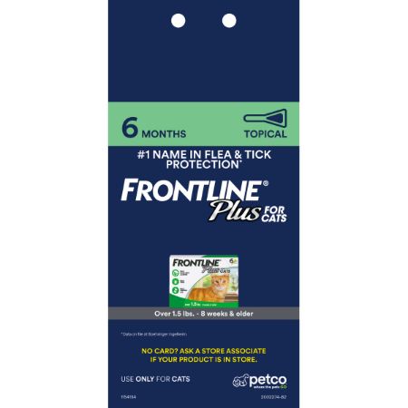 Picture of FEB-26-PB CT PEST 4X6 PROXY CARD-TOPICAL-FRONTLINE PLUS 6M-BACKER