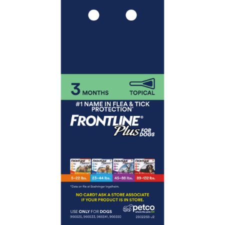 Picture of FEB-26-PB DG PEST 3X5 PROXY CARD-PREVENT-FRONTLINE PLUS 2M-BACKER