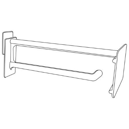 Picture of PEGHOOKS 2" Stem Length Tapered Display Hook w/Scan Plate