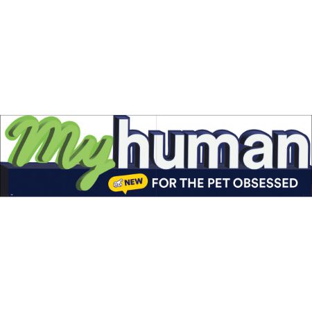 Picture of MAR-26 SEASONAL WALL HEADER MY HUMAN-NEW