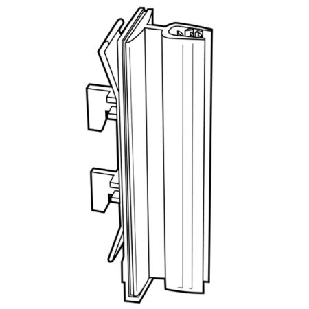 Picture of UPRIGHT GRIPPER CLIP 3" long x .75 base x 1" high gripper