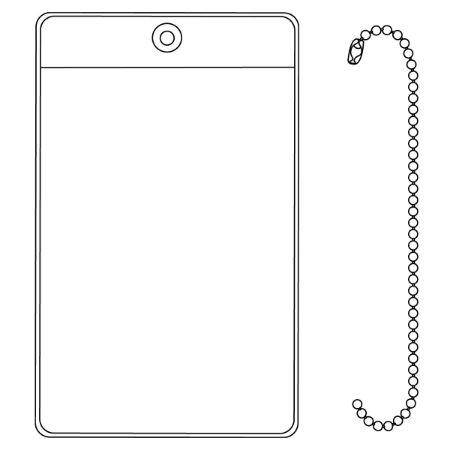 Picture of KINTER 150062 POCKET & 1012050 CARD CHAIN // SET