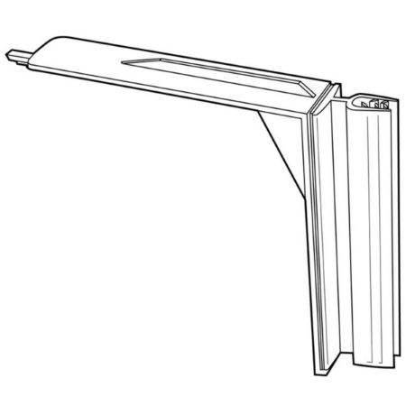 Picture of 3" SHELF TOP EDGE GRIPPER - BLACK