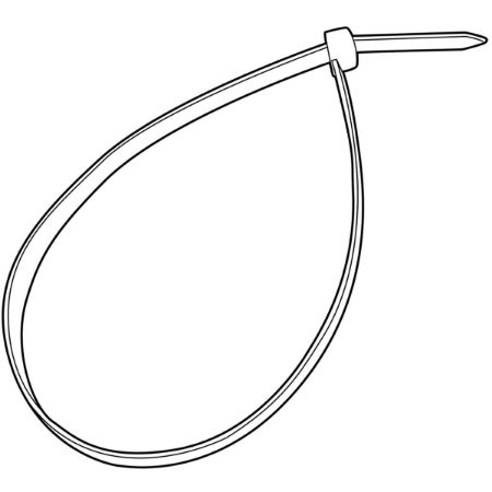 Picture of NATURAL NYLONG CABLE TIE 8" LONG