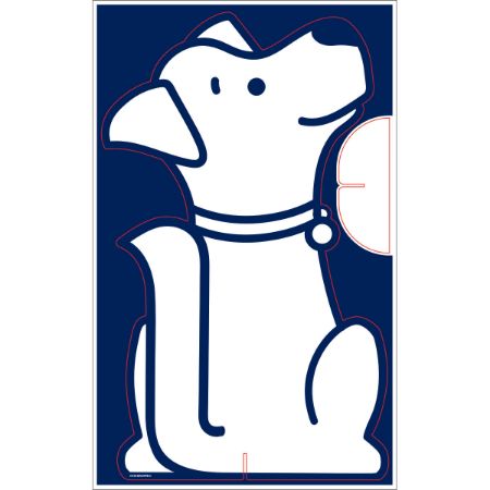 Picture of JULY-26 WAGON DOG W/ PAPERDOLL BASE