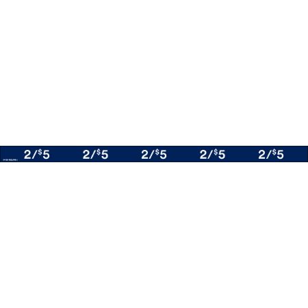 Picture of JULY-26 REG LANE BASKET PRICE STRIPS $2/5