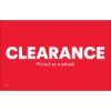 Picture of AUG-26 CLEARANCE AD SIGN