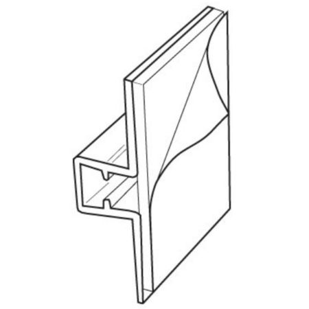 Picture of 1" LONG ADHESIVE STRAP CLIP 