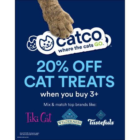 Picture of SEPT-26 FOOD STANCHION POSTER 20% Off Cat Treats