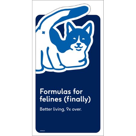 Picture of NOV-26 10X20" PANEL SIGN SHELVED (CAT)