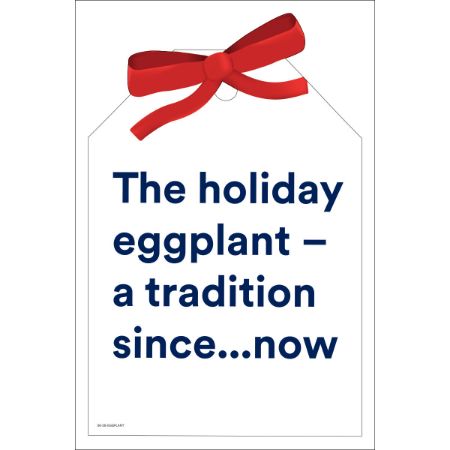 Picture of NOV-26 EGGPLANT SHIPPER MESSAGE